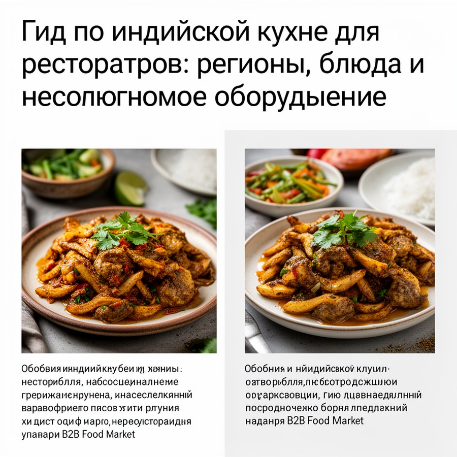Сравнение и ориентиры по теме: Гид по индийской кухне для рестораторов: регионы, блюда и необходимое оборудование