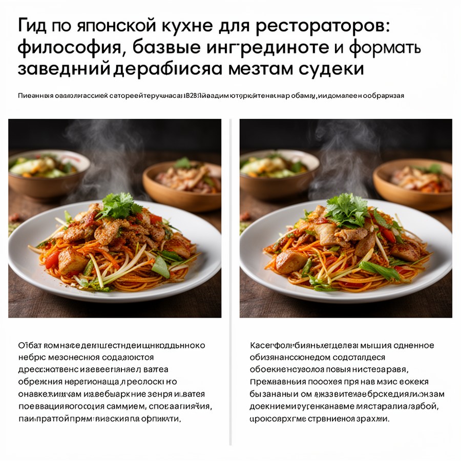 Сравнение и ориентиры по теме: Гид по японской кухне для рестораторов: философия, базовые ингредиенты и форматы заведений