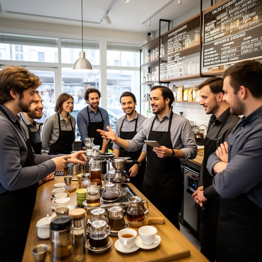 Обучение персонала в чайной