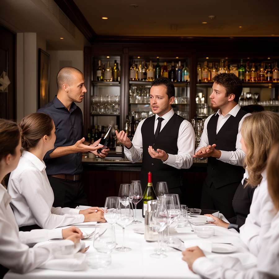 Обучение персонала работе с винной картой