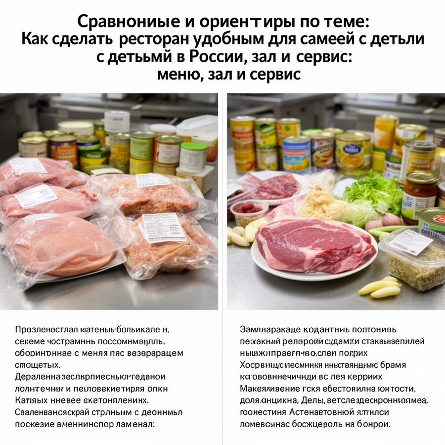 Сравнение и ориентиры по теме: Как сделать ресторан удобным для семей с детьми в России: меню, зал и сервис