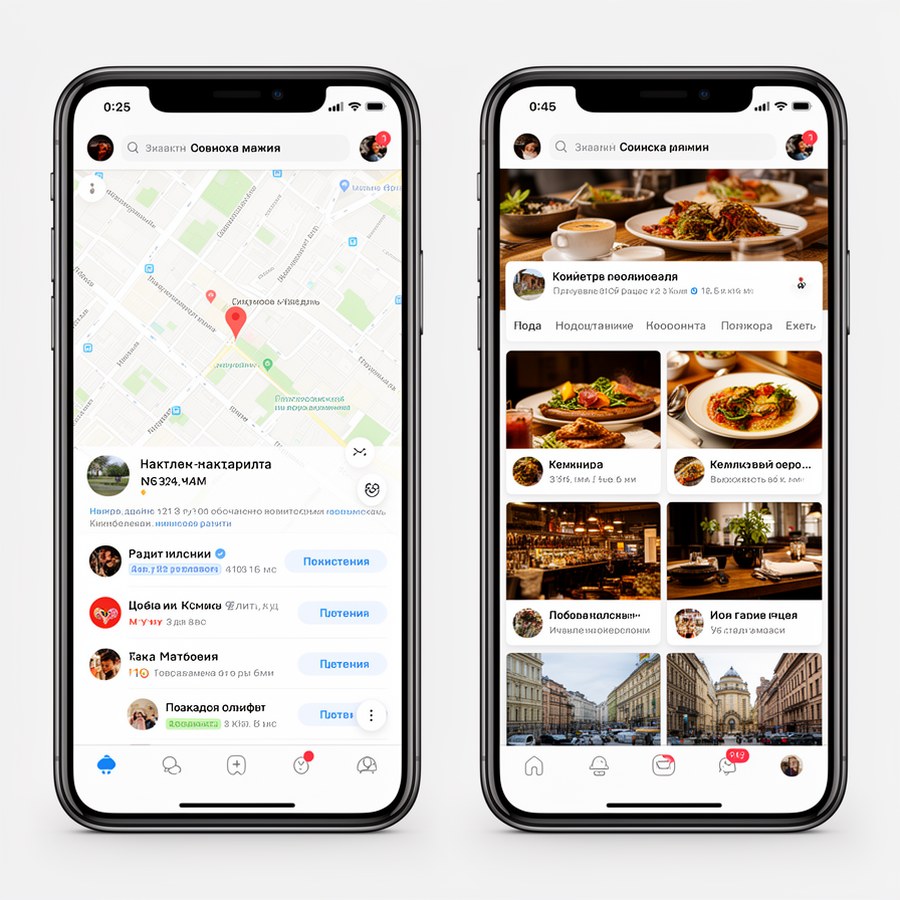 Локальная видимость ресторана в картах и соцсетях