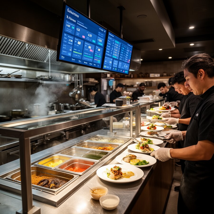 Синхронизация горячего и холодного цеха через KDS