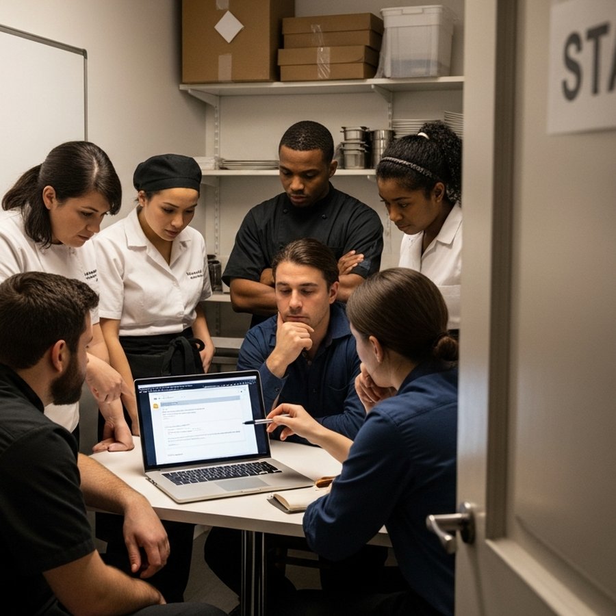 Обучение персонала ресторана правилам кибергигиены