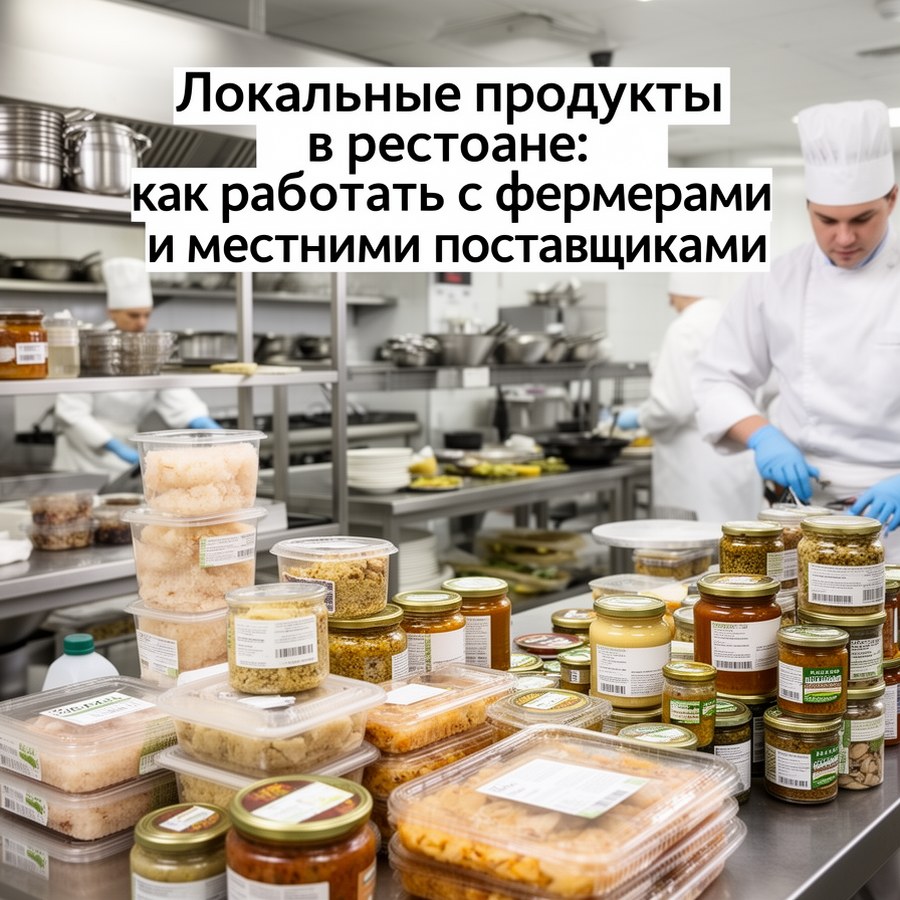 Практический пример по теме: Локальные продукты в ресторане: как работать с фермерами и местными поставщиками