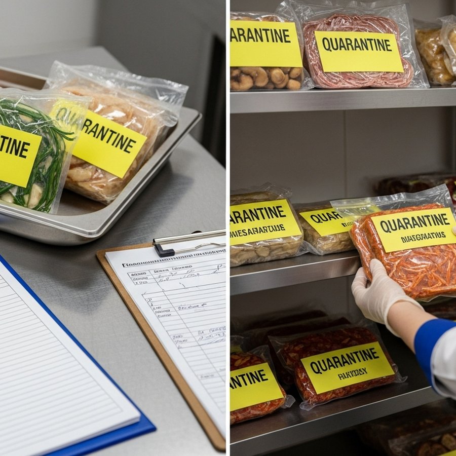 Карантинная зона с изолированной продукцией