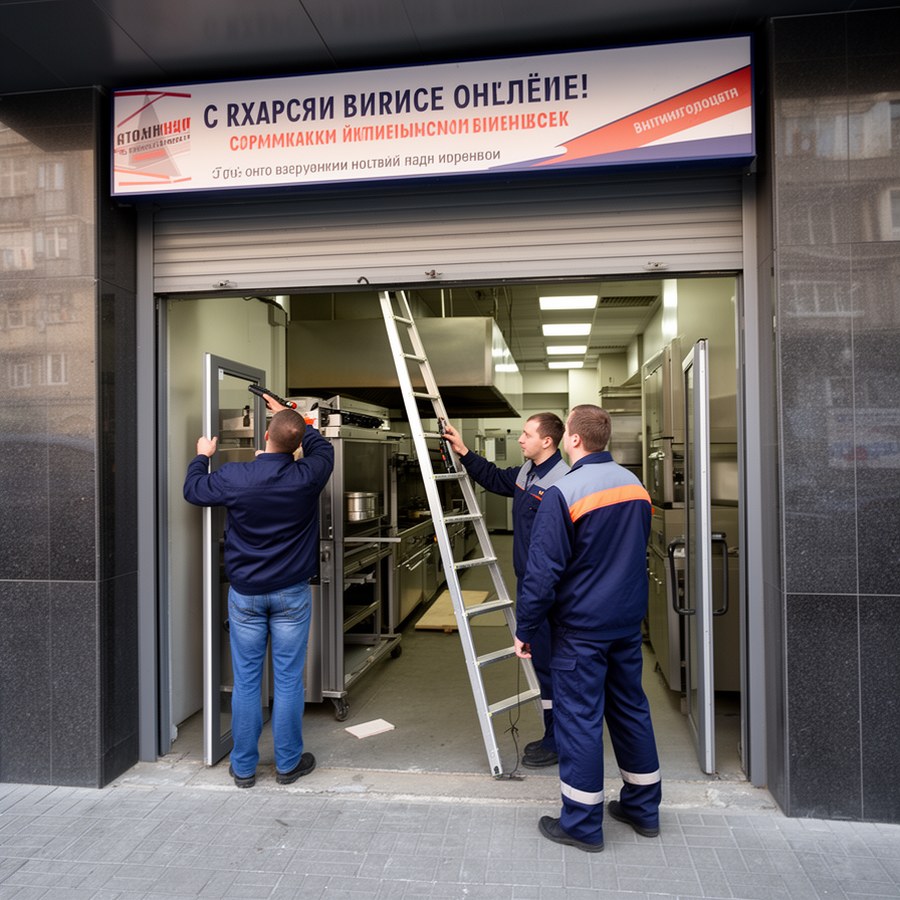 Проверка проемов и маршрута заноса оборудования