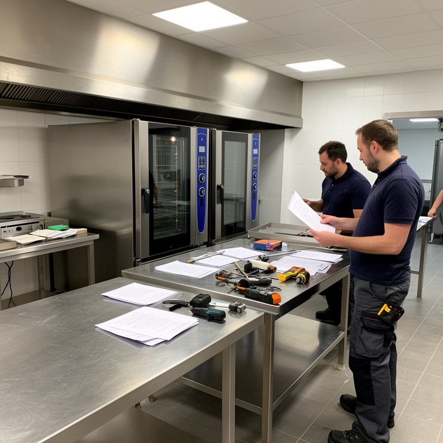 Монтаж и установка профессионального кухонного оборудования