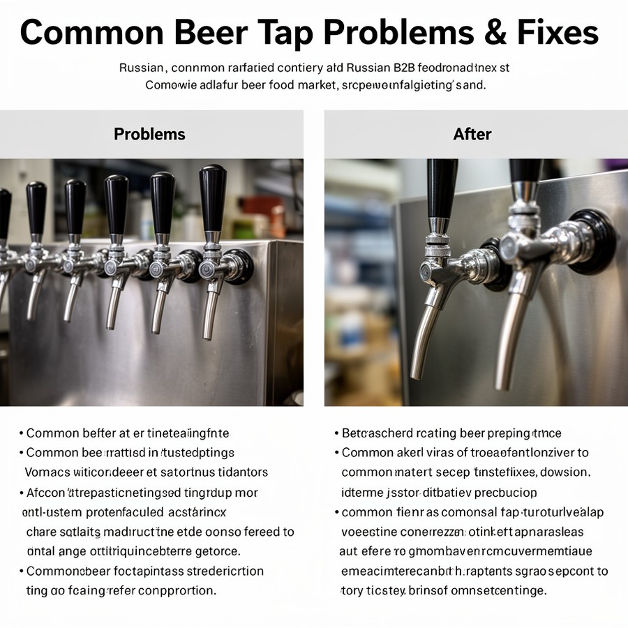 Сравнение и ориентиры по теме: Common Beer Tap Problems & Fixes