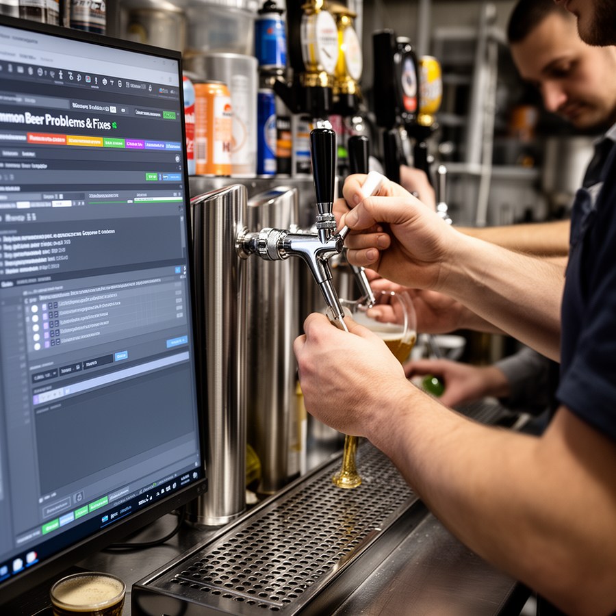 Рабочий процесс по теме: Common Beer Tap Problems & Fixes