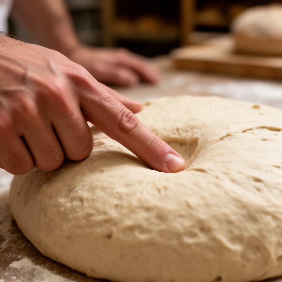 Проверка готовности заготовки тестом на отпечаток