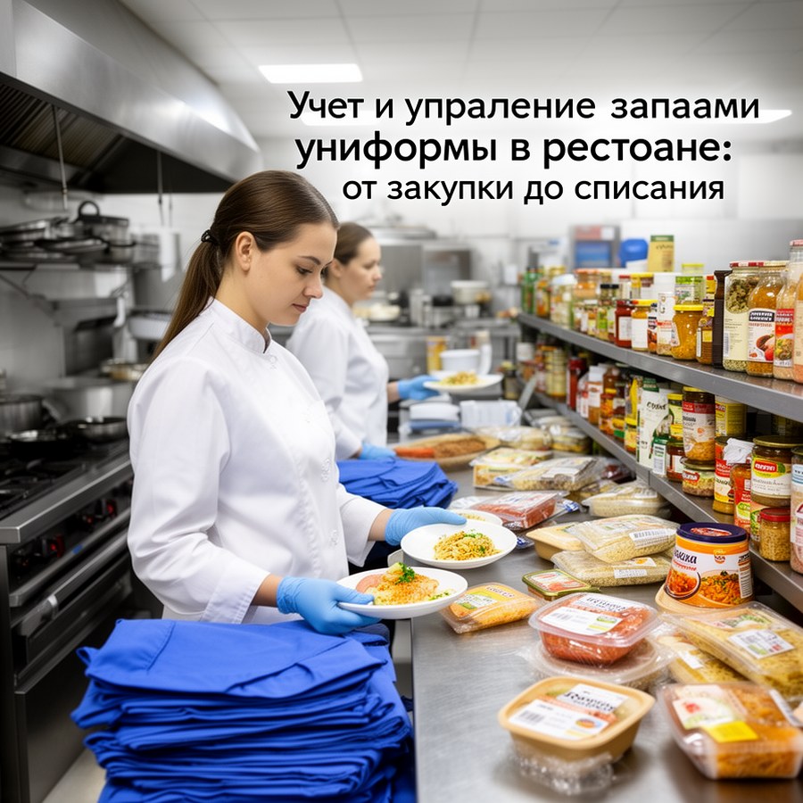 Практический пример по теме: Учет и управление запасами униформы в ресторане: от закупки до списания
