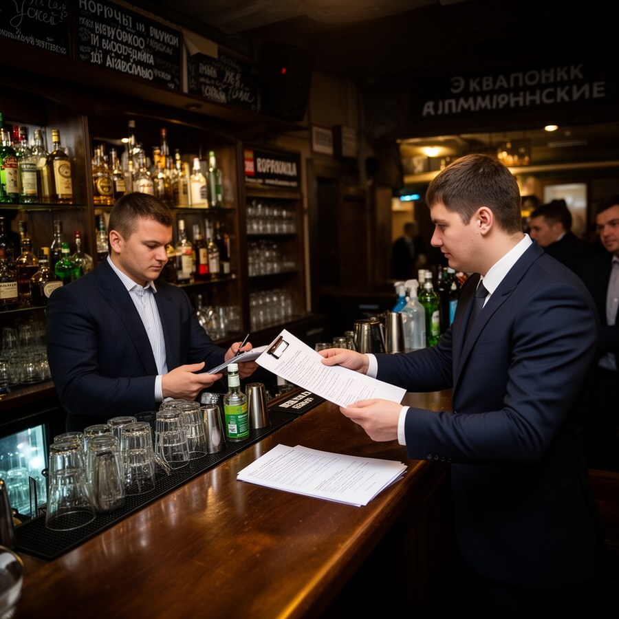 Закрытие смены в баре по чек-листу