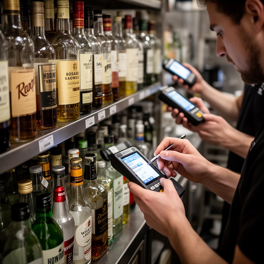 Инвентаризация и сверка запасов на барах