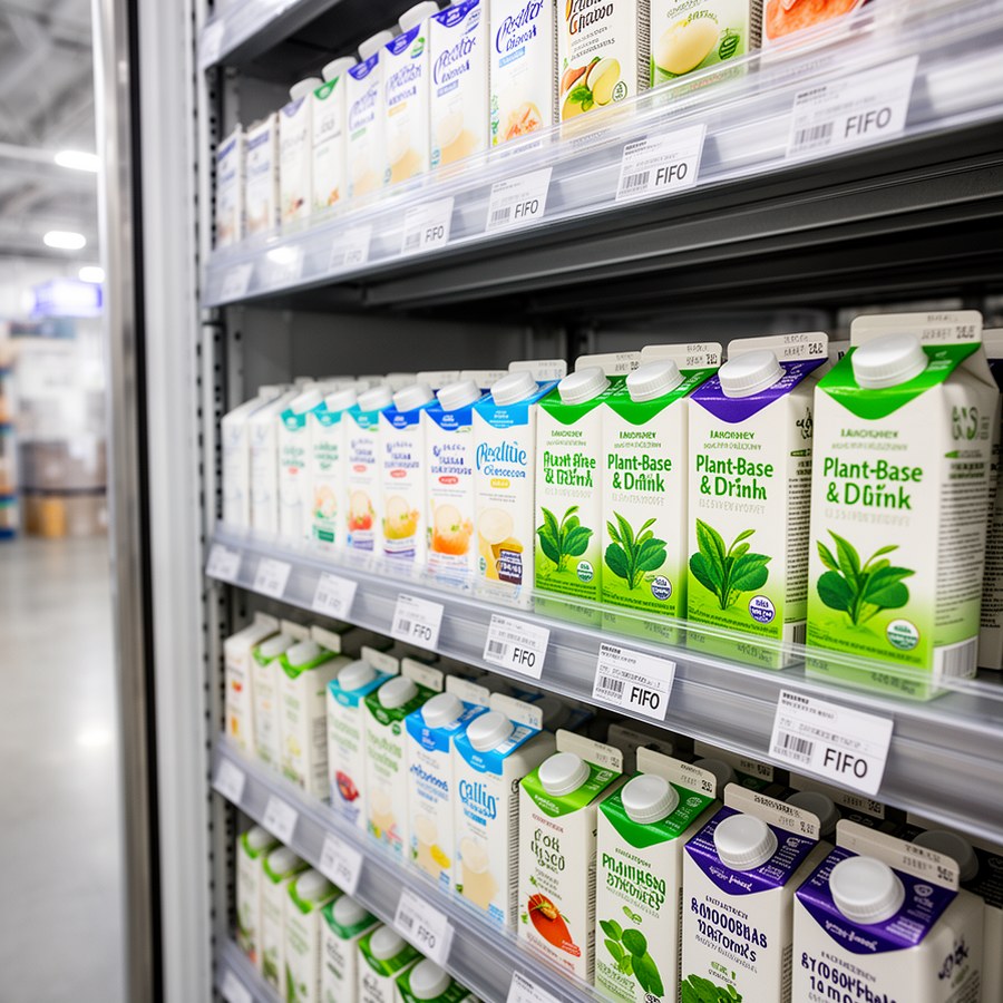 Хранение молочной продукции на складе HoReCa