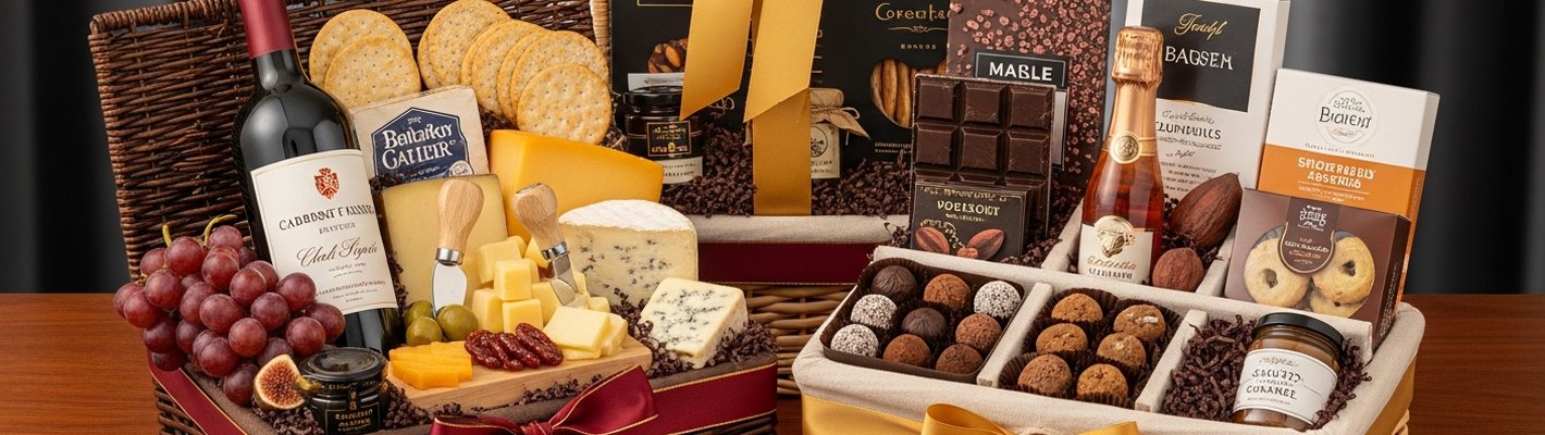 Подарочные корзины с продуктами — Калининская база