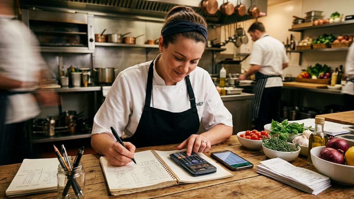 Шеф-повар рассчитывает фудкост — себестоимость блюд ресторана