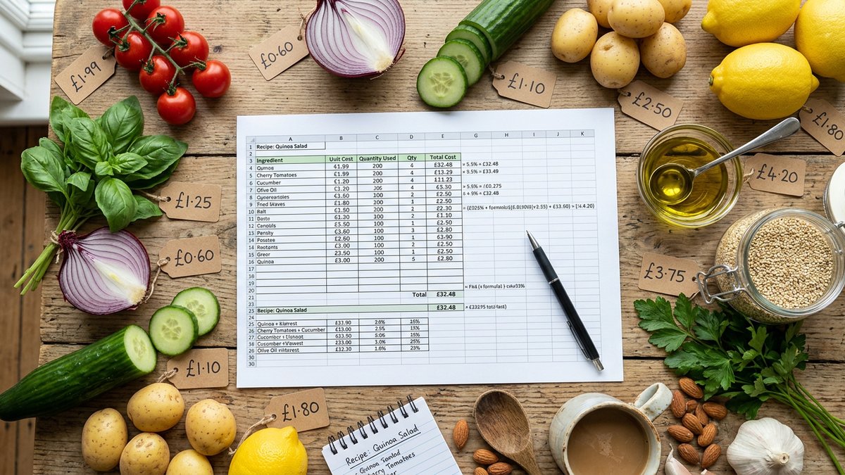 Таблица расчёта фудкоста — калькуляция себестоимости блюд