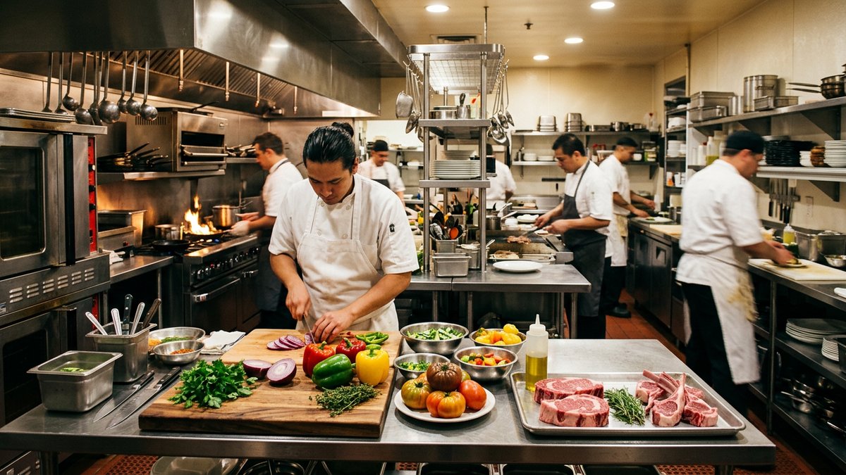 Профессиональная кухня ресторана — снабжение продуктами HoReCa