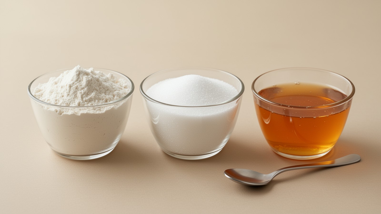 Сравнение плотности ингредиентов для пересчёта объёма и веса