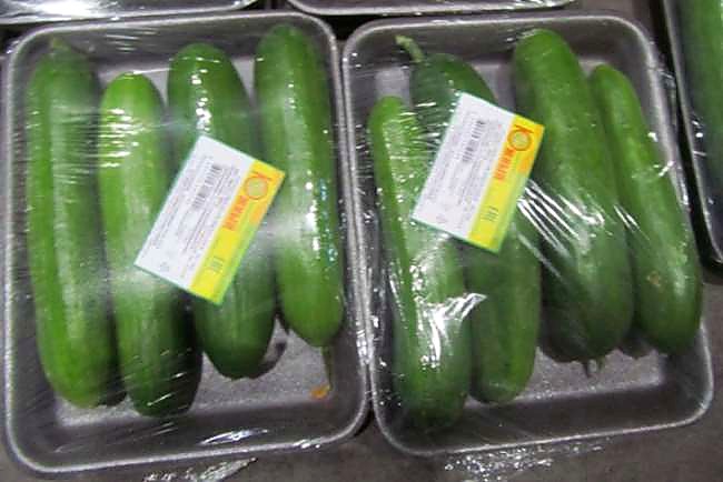 Как проверять качество среднеплодных гладких огурцов при приёмке - фасовка