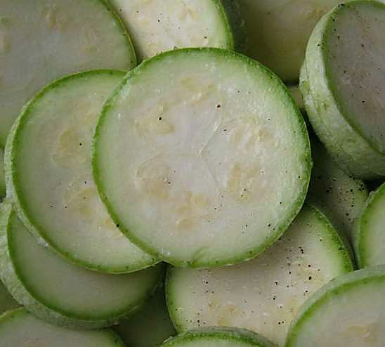 Как проверять качество кабачков при приёмке - срез